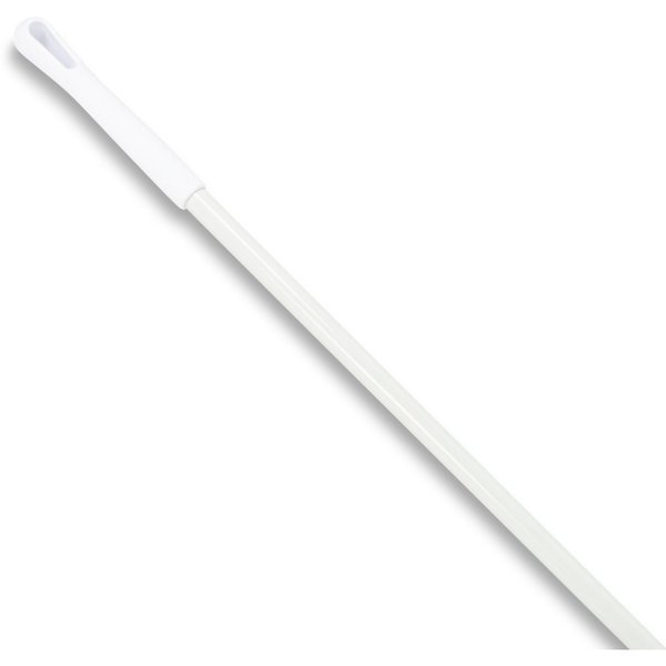 72 in Fiberglass Handle, White, Fiberglass