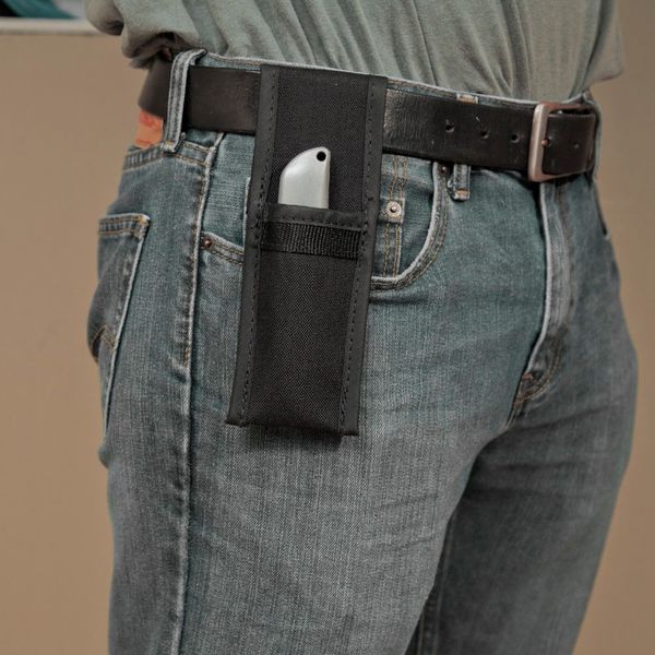 Black Ballistic Nylon 1 Pockets