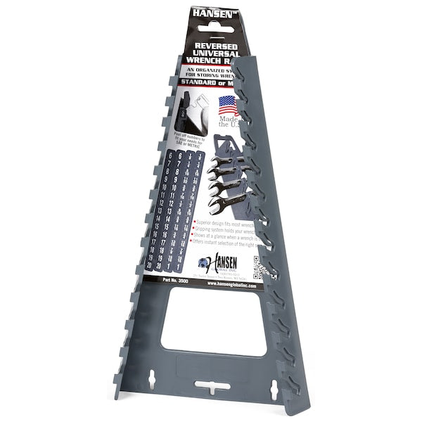 Wrench Rack for SAE or Metric Wrenches, Customizable
