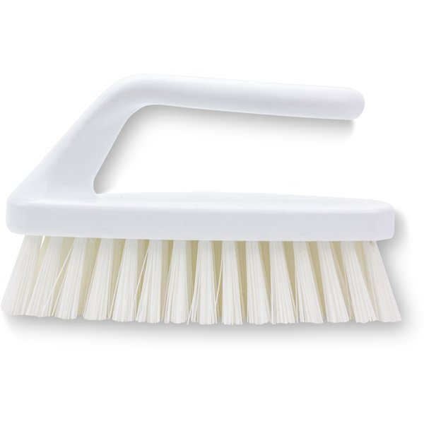 2.75 in W Bake Pan Lip Brush, White, Polypropylene