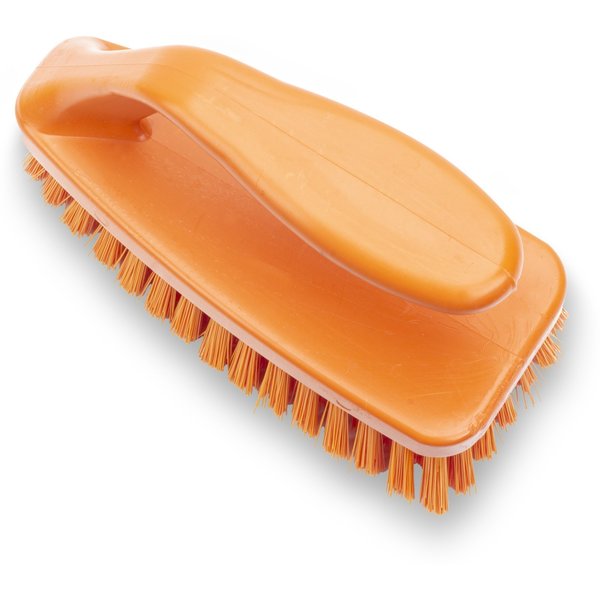 2.75 in W Bake Pan Lip Brush, Orange, Polypropylene