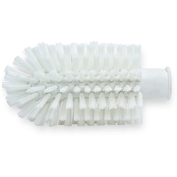 3 in W Pipe and Valve Brush, White, Polypropylene