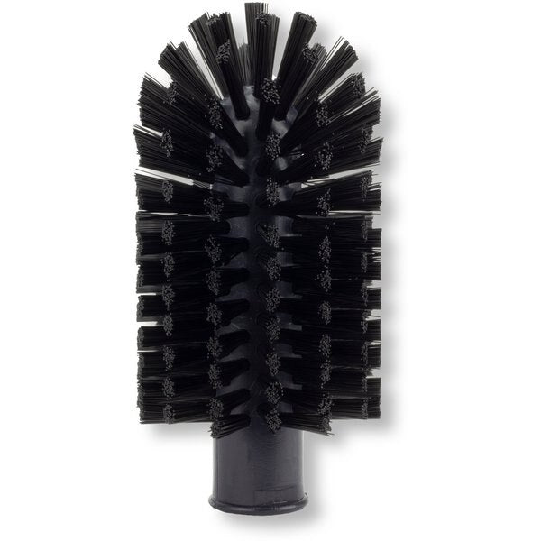 3 in W Pipe and Valve Brush, Black, Polypropylene