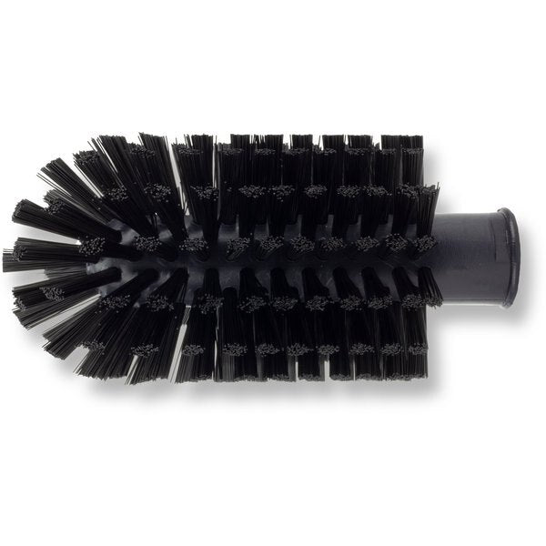3 in W Pipe and Valve Brush, Black, Polypropylene