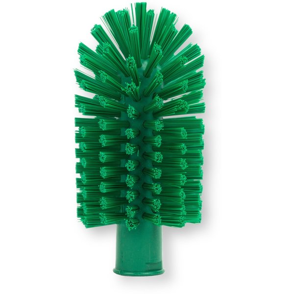 3 in W Pipe and Valve Brush, Green, Polypropylene
