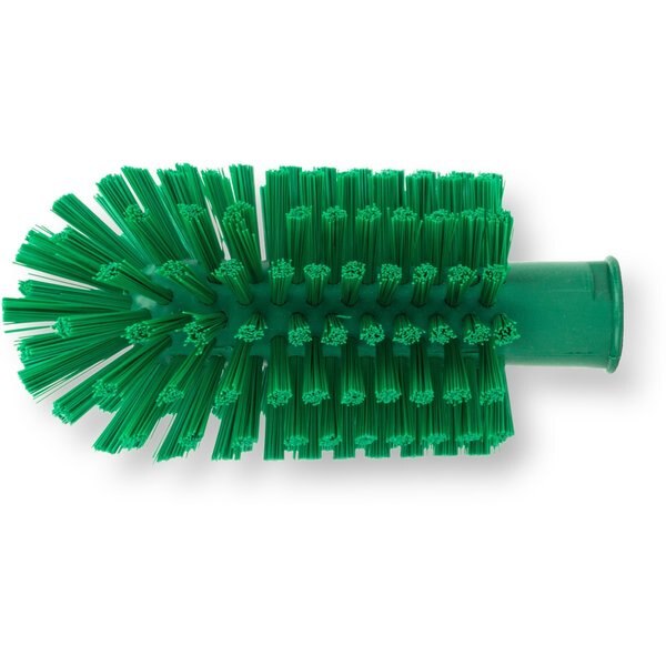 3 in W Pipe and Valve Brush, Green, Polypropylene