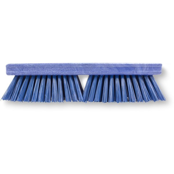 2.5 in W Deck Scrub, Blue, Polypropylene