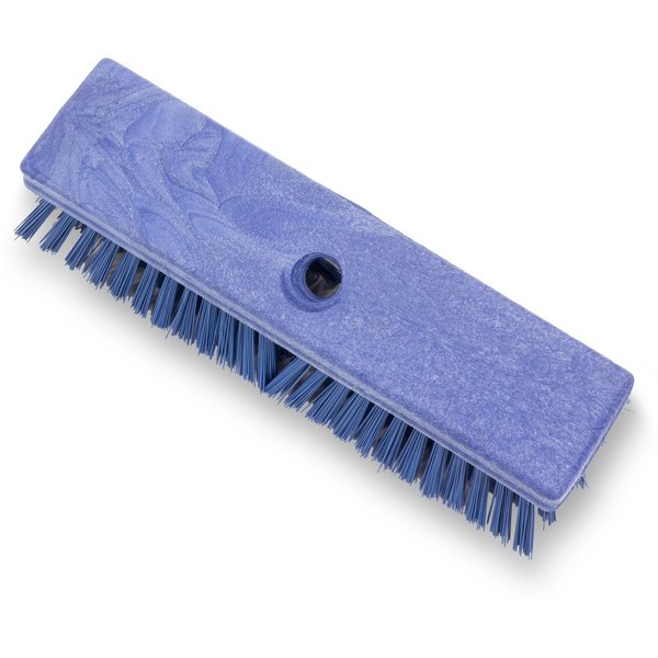 2.5 in W Deck Scrub, Blue, Polypropylene