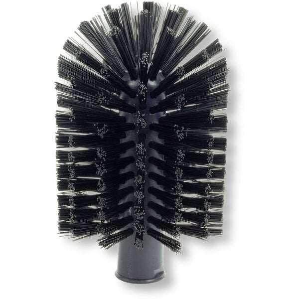 4 in W Pipe and Valve Brush, Black, Polypropylene