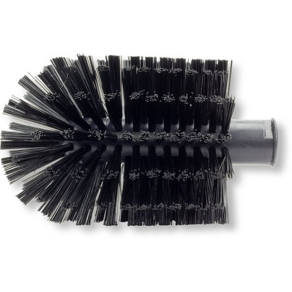 4 in W Pipe and Valve Brush, Black, Polypropylene