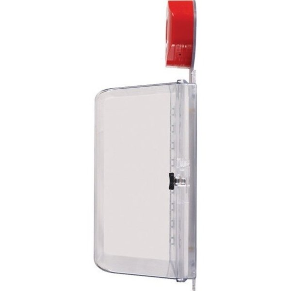 Protective Cabinet, 16-1/4in., Key Lock