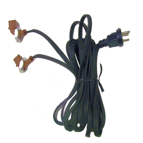 Y Cordset, 6ft., Male Plug