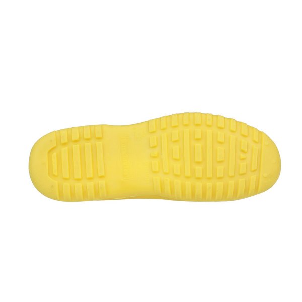 Workbrutes Overshoes, Mens, L, Pull On, Yellow, PVC, PR
