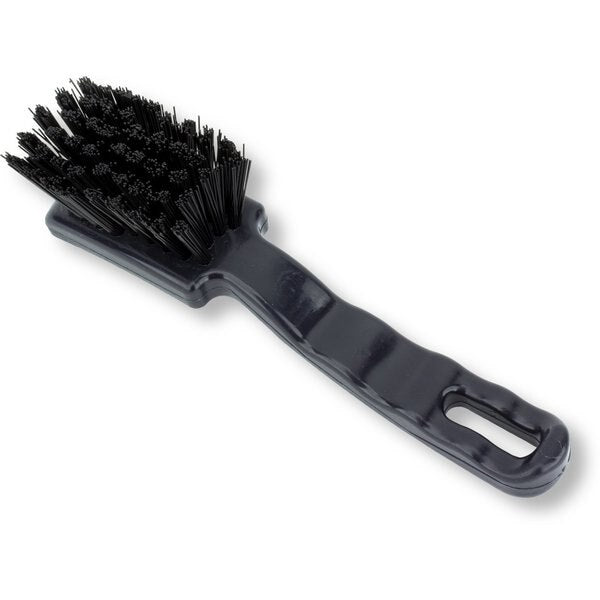 1.5 in W Detail Brush, Black, Polypropylene
