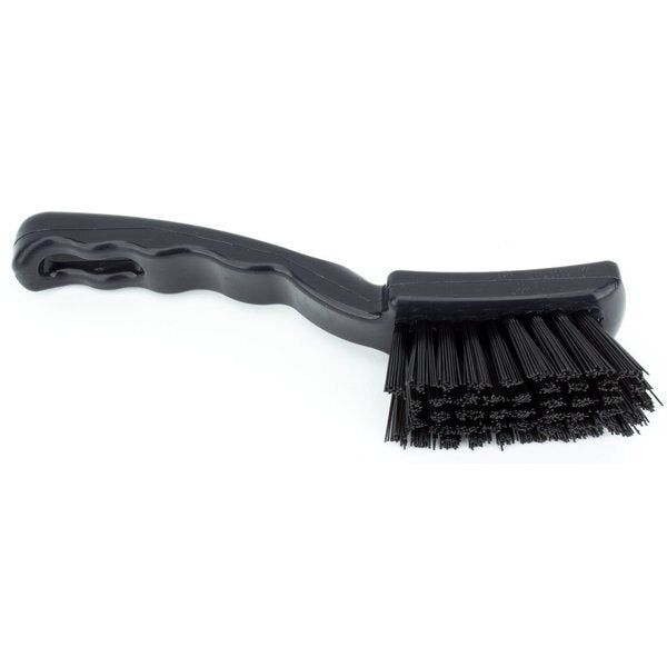 1.5 in W Detail Brush, Black, Polypropylene