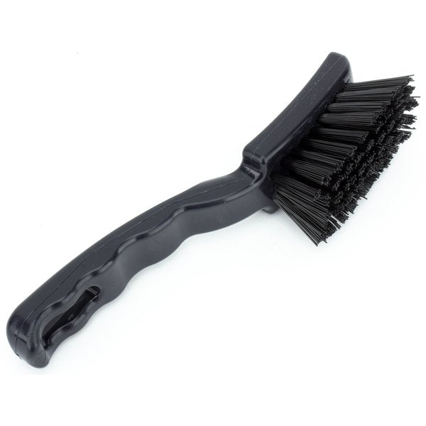 1.5 in W Detail Brush, Black, Polypropylene