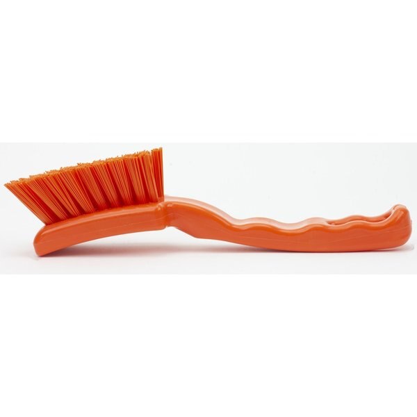 1.5 in W Detail Brush, Orange, Polypropylene