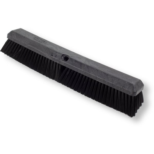 18 in Sweep Face Floor Sweep, 1.75 in L Bristles