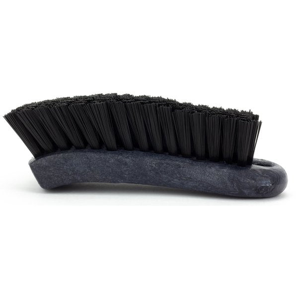 2.5 in W Hand Scrub Brush, Black, Polypropylene