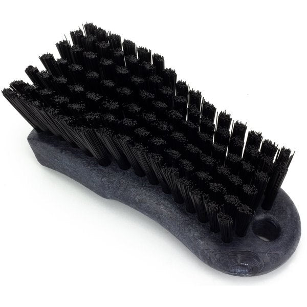 2.5 in W Hand Scrub Brush, Black, Polypropylene
