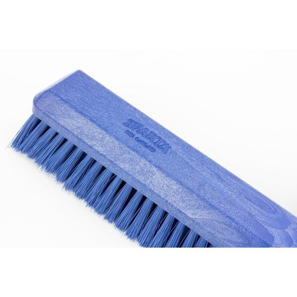 24 in Sweep Face Floor Sweep Head, Soft/Stiff Combination, Synthetic, Blue