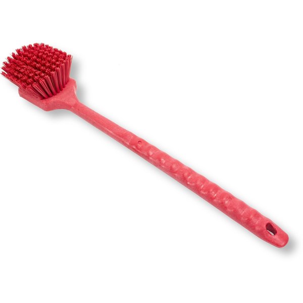 3 in W Floater Scrub Brush, Red