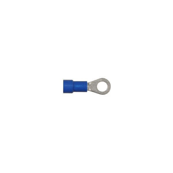 Blue Vinyl 16-14 WireTerminal #10 Stud Size Ring Type PK100