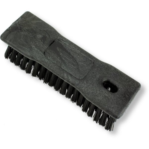 2.5 in W Hand Scrub Brush, Black, Polypropylene