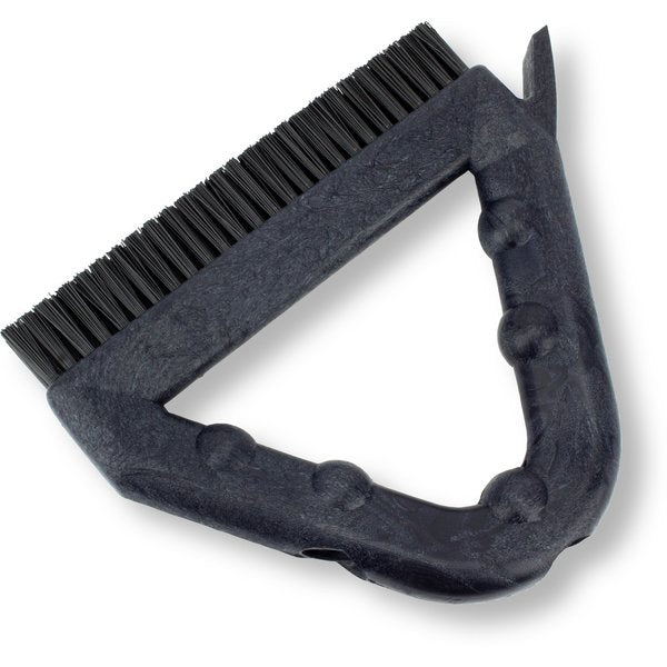 7 in W Tile and Grout Brush, Black, Polypropylene