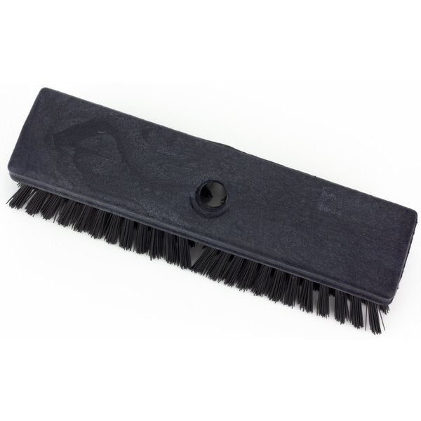 2.5 in W Deck Scrub, Black, Polypropylene