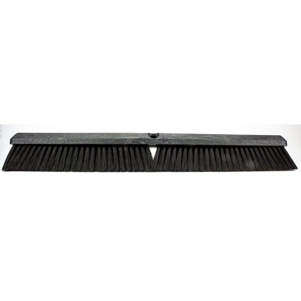 24 in Sweep Face Floor Sweep, 1.75 in L Bristles