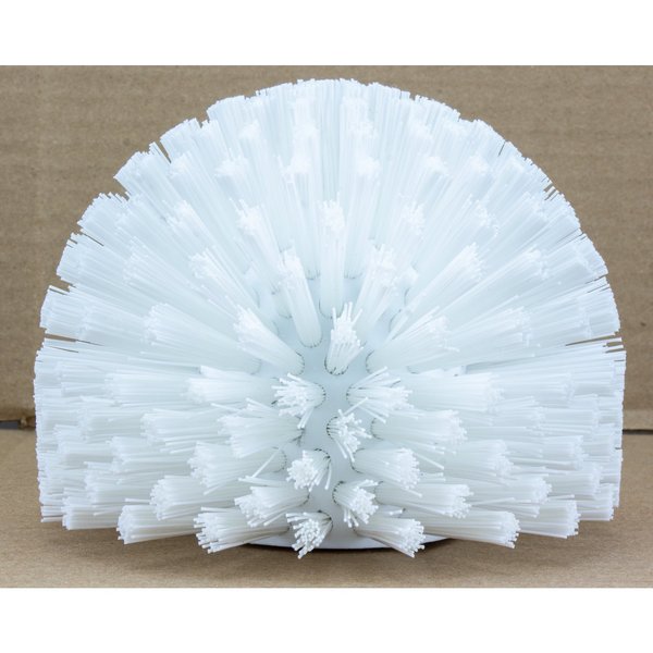 5 in W Pipe and Valve Brush, White, Polypropylene