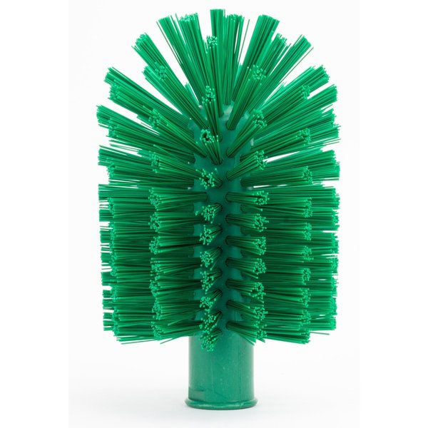 3.5 in W Pipe and Valve Brush, Green, Polypropylene