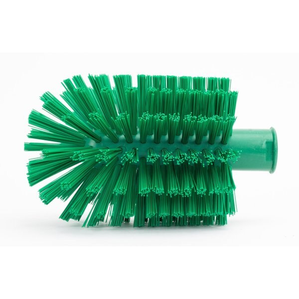 3.5 in W Pipe and Valve Brush, Green, Polypropylene