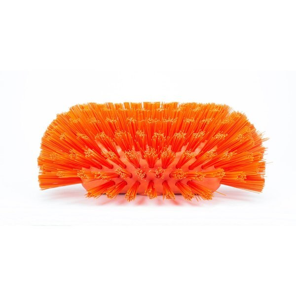 5.5 in W Tank and Kettle Brush, Orange, Polypropylene