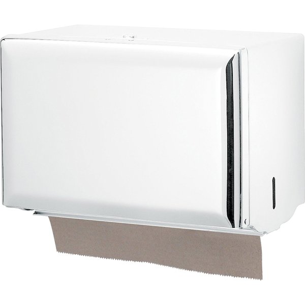 Dispenser, Singlefold Towel, White