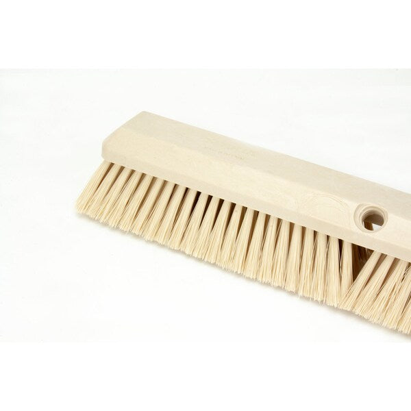 18 in Sweep Face Floor Sweep, 1.75 in L Bristles