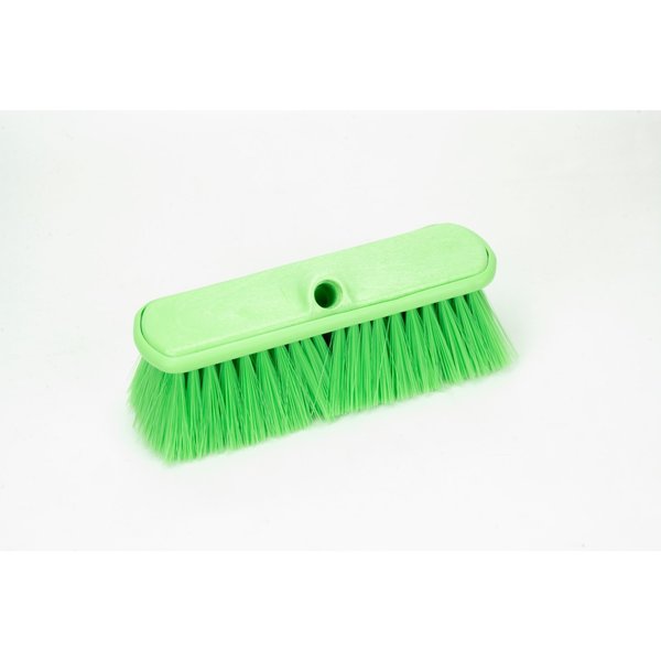 3 in W Flo-Thru Brush, Lime, Polypropylene