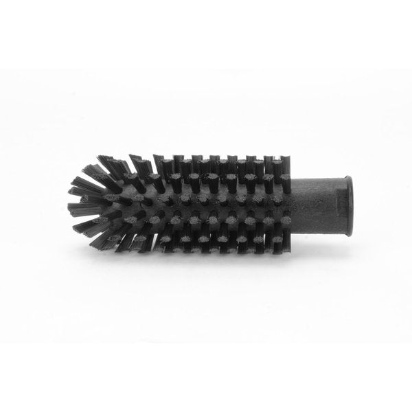 2 in W Pipe and Valve Brush, Black, Polypropylene