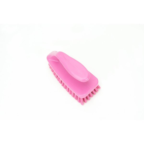 2.75 in W Bake Pan Lip Brush, Pink, Polypropylene