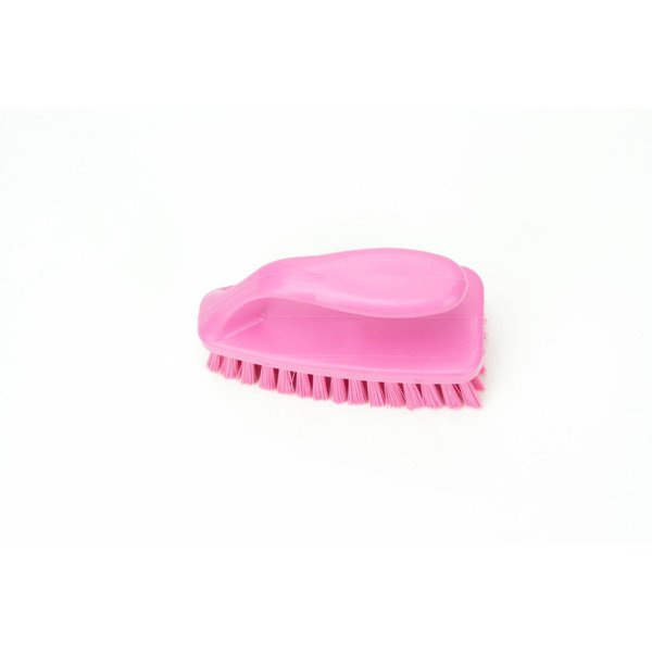 2.75 in W Bake Pan Lip Brush, Pink, Polypropylene