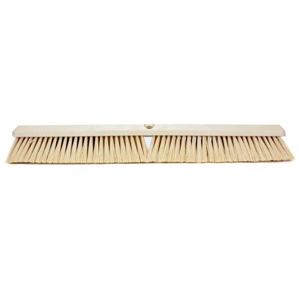 24 in Sweep Face Floor Sweep, 1.75 in L Bristles