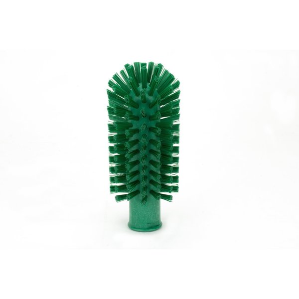 2.5 in W Pipe and Valve Brush, Green, Polypropylene