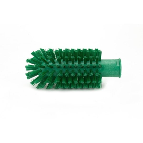 2.5 in W Pipe and Valve Brush, Green, Polypropylene
