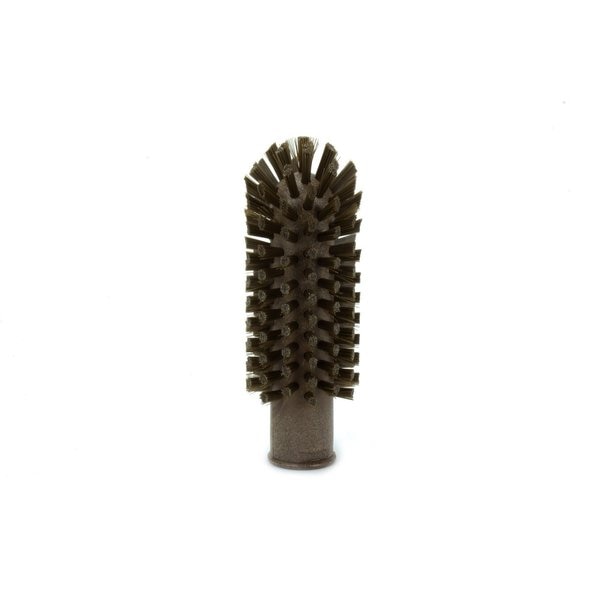 2 in W Pipe and Valve Brush, Brown, Polypropylene