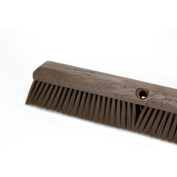 18 in Sweep Face Floor Sweep, 1.75 in L Bristles