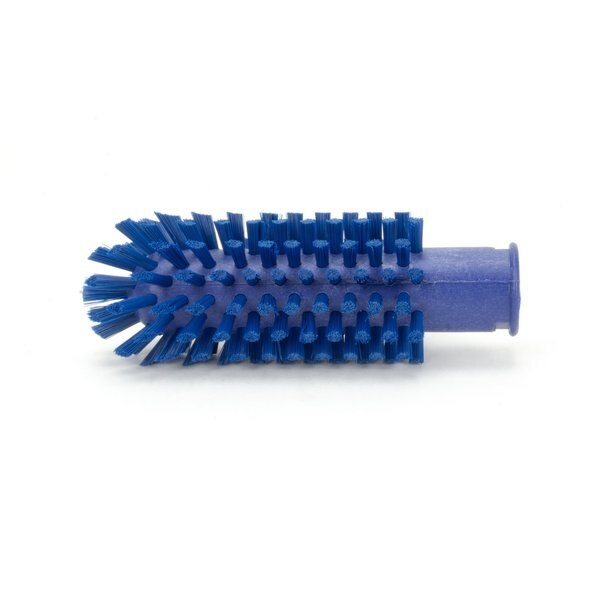 2 in W Pipe and Valve Brush, Blue, Polypropylene