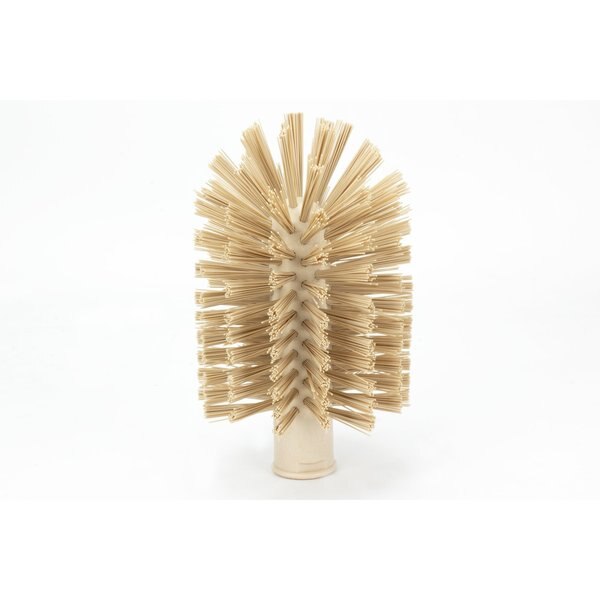 3 in W Pipe and Valve Brush, Tan, Polypropylene