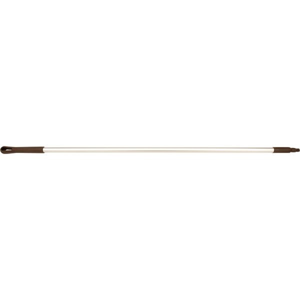 60 in Aluminum Handle, Brown, Aluminum