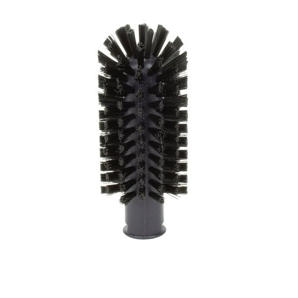 2.5 in W Pipe and Valve Brush, Black, Polypropylene